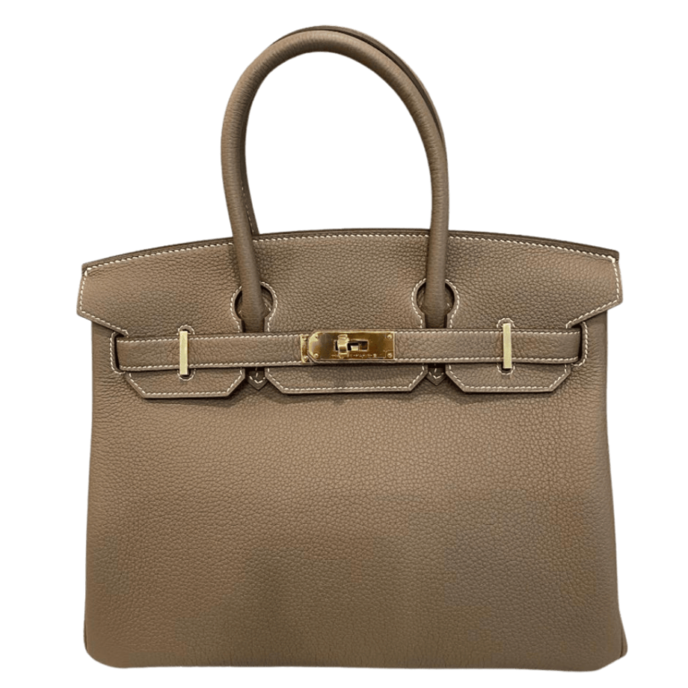 Exotic Birkin 35 Togo Rose Gold Leather Bag Birkin 30 Black