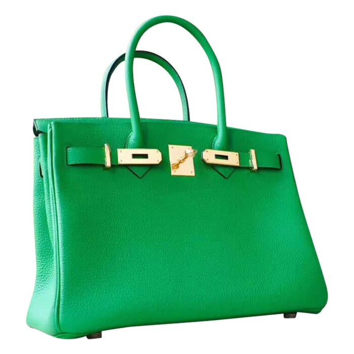 HERMES Birkin 30 Bambou Togo Gold Hardware - Image 2