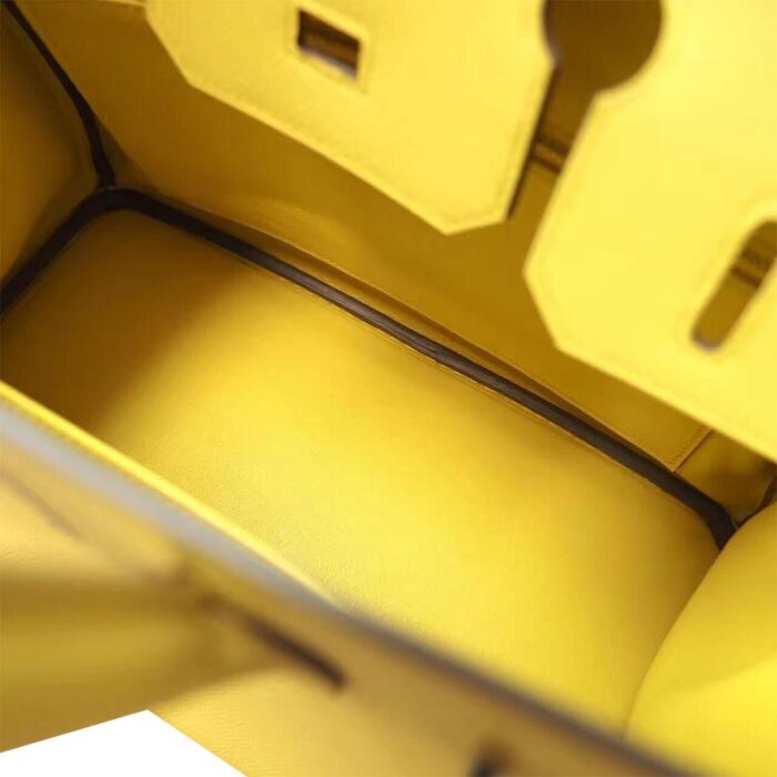 HERMES Birkin 30 Yellow Soufre Epsom Palladium Hardware - Image 2