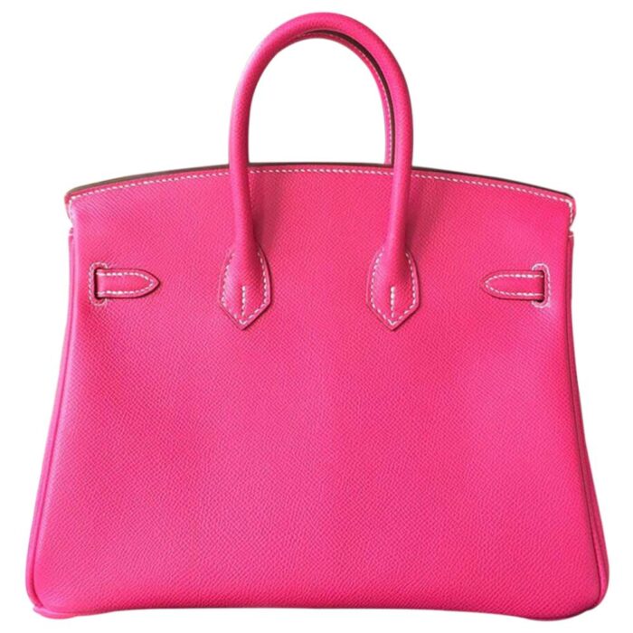 HERMES Birkin 30 Rose Tyrien Epsom Gold Hardware - Image 3