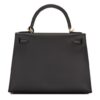 Hermes Kelly Black Sellier 28cm Epsom With Gold Hardware - Image 3