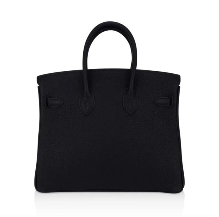 Hermes Birkin 25 Black Togo Palladium Hardware - Image 4