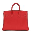 HERMES Birkin 25 Rouge de Coeur Togo Gold Hardware - Image 3